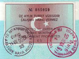 Turkish Visa Information